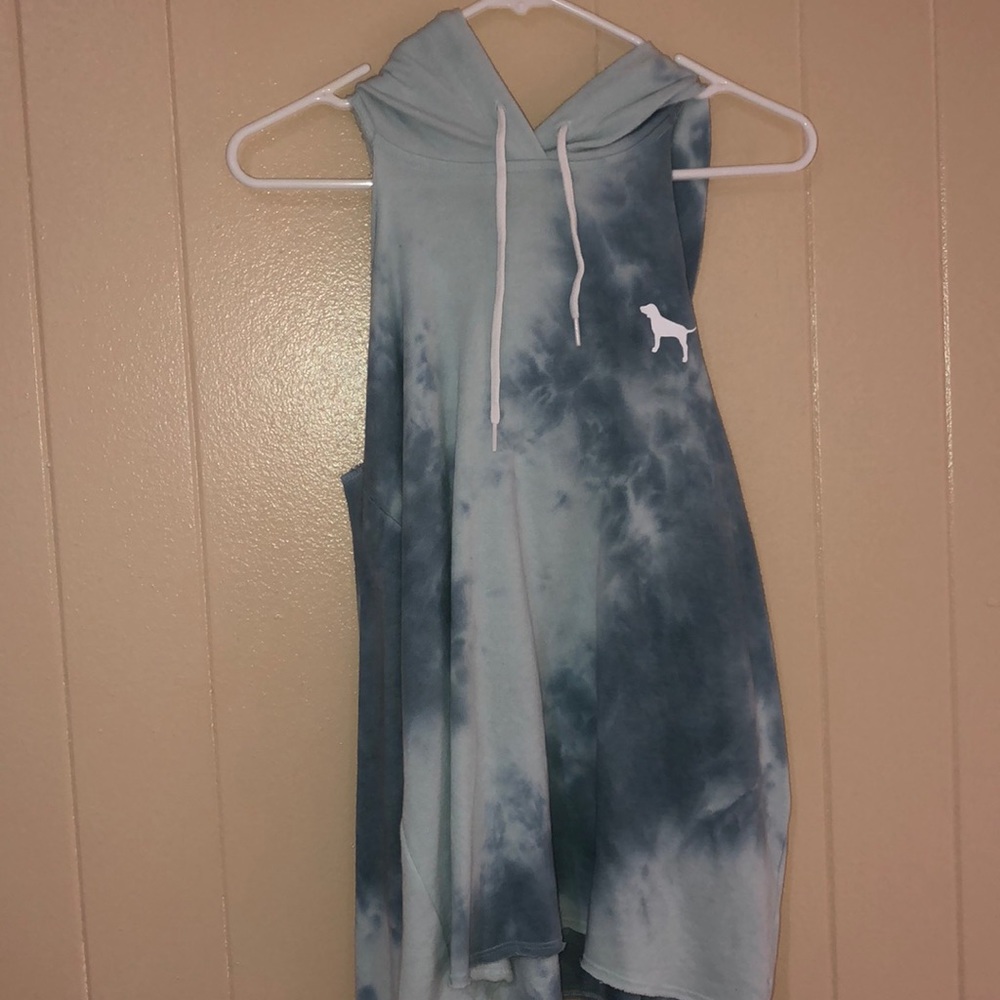 Pink Open Shoulder Sweat Shirt